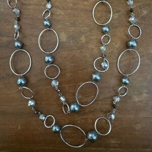 Lia Sophia crystal beaded necklace